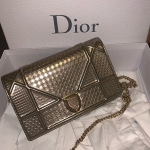 DISCONTINUED Christian Dior Diorama on a chain bag
